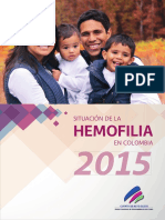 Situacion Hemofilia Colombia 2015
