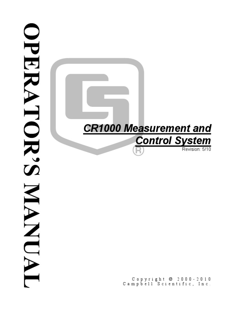 CR1000說明書 | PDF | String (Computer Science) | Telecommunications