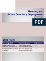 Planning An Active Directory Server Deployment