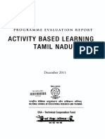 Activity Based Learning Tamil Nadu: Programme Evaluation Report