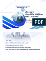 Chương 1 - Nhập Môn Mô Hình Kinh Doanh Số