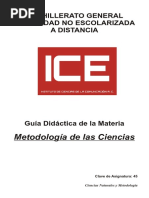 45 Metodologia de Las Ciencias