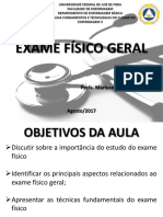 Aula 1 - Exame Físico Geral