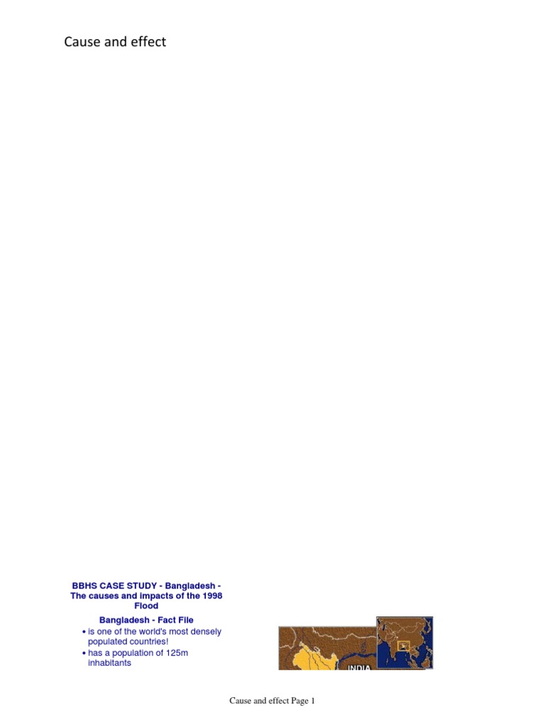 Cause and Effect | PDF