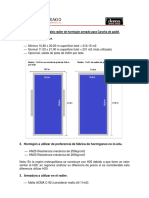 Especificaciones Generales Radier de Hormigón Armado para Cancha de Padel - 2020