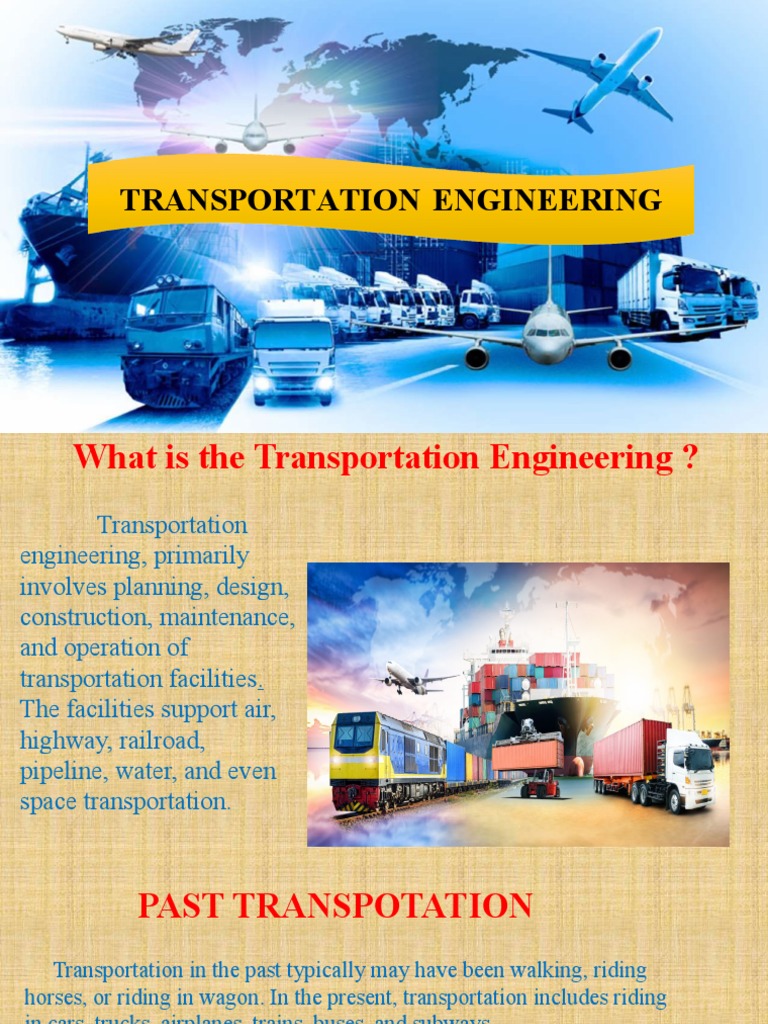 Transportation Engineerig Paper Presentation | PDF | Transport | Rail ...
