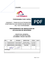 Procedimiento de Aplicación de Neopreno