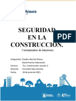 Informe Seguridad en La Construccion Cerramientos de Interiores.