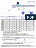 Kaysafe Engineering_data Sheet 30 – Fig Tb705 Basket (Top Hat) Strainer