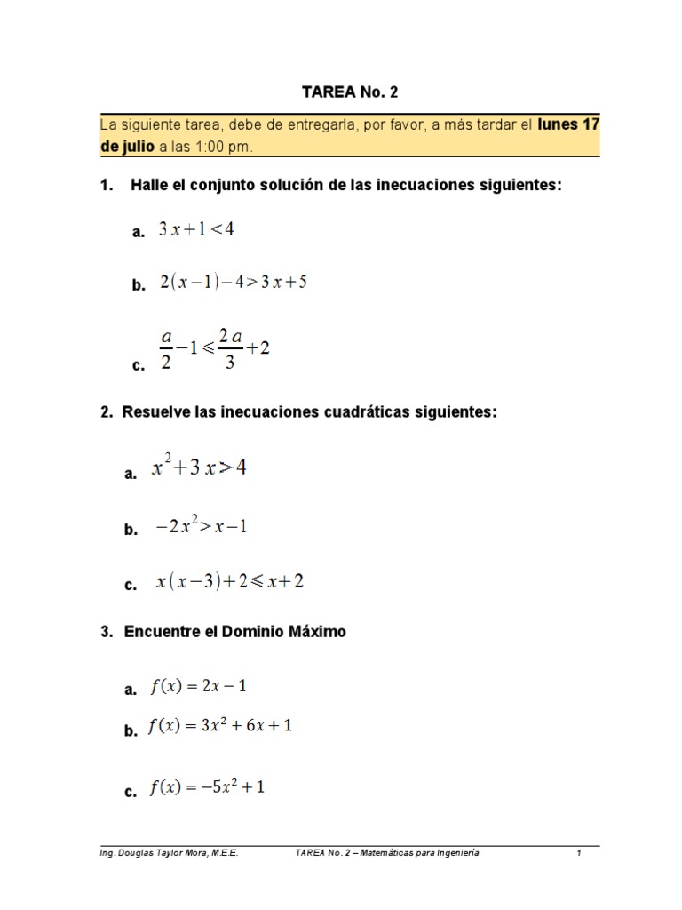 TAREA No. 2 - IIC-2023 | PDF | Métodos y materiales de enseñanza