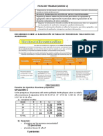 Ficha de Tablas de Frecuencias