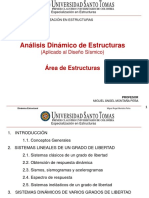 DINÁMICA DE ESTRUCTURAS 2021-1 PARTE 01 Version para Taller 1