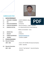 Curriculum Vitae - Misael