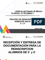 PRESENTACION PROCESO DE REINSCRIPCION 2023-B 5to