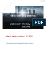 Diabetes in The City (Type 1 and 2 Diabetes Mellitus)