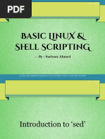 L12 Basic Linux Extras Sed and Awk Intros Slides