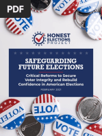 2022-05-03 - Honest Elections - HEP-Election-Reform-Report