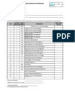 Cotización de Materiales