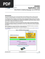 An4964 Micropython Scripting Language Over spwf04s Stmicroelectronics