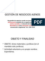 Contratos, Gestión de Negocios y Empleo Útil