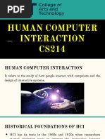 HCI - Lesson 1 