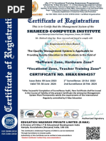 Certificate of Registration