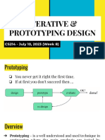 Iterative & Prototyping Design