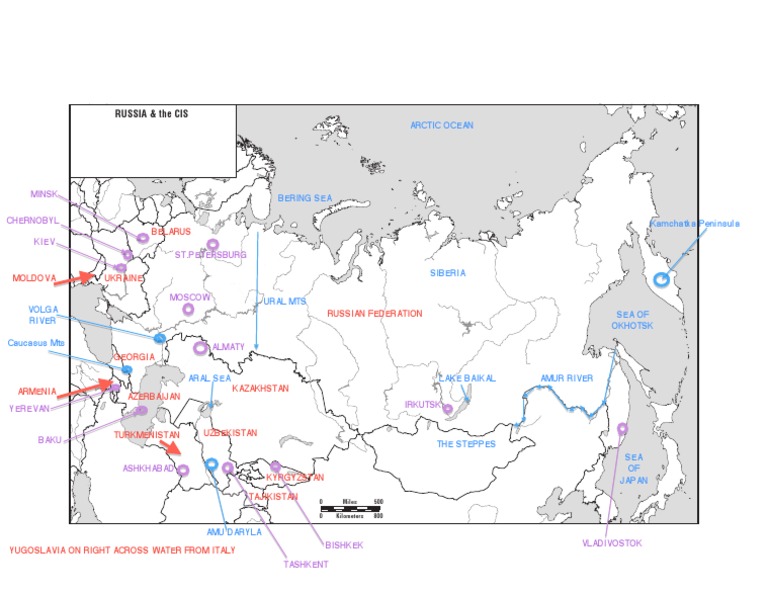 Russia and CIS Geographic Overview | PDF