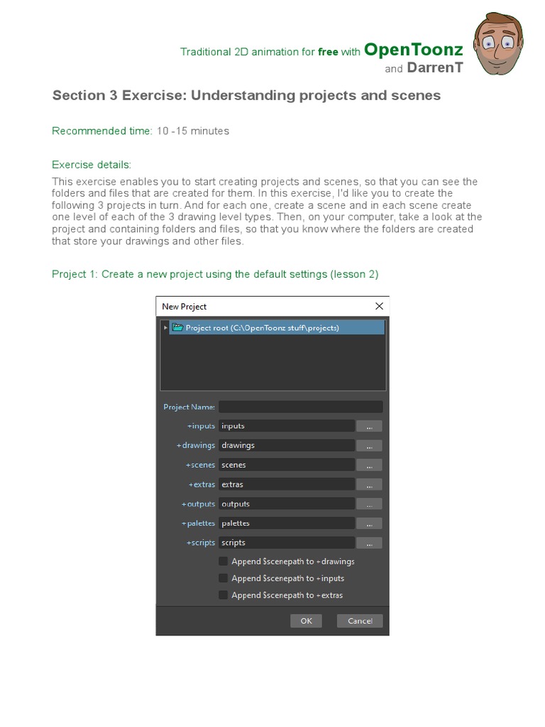 Section 3 Exercise - Understanding Projects and Scenes | PDF | Computers