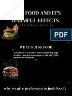 Presentation About Junk Food