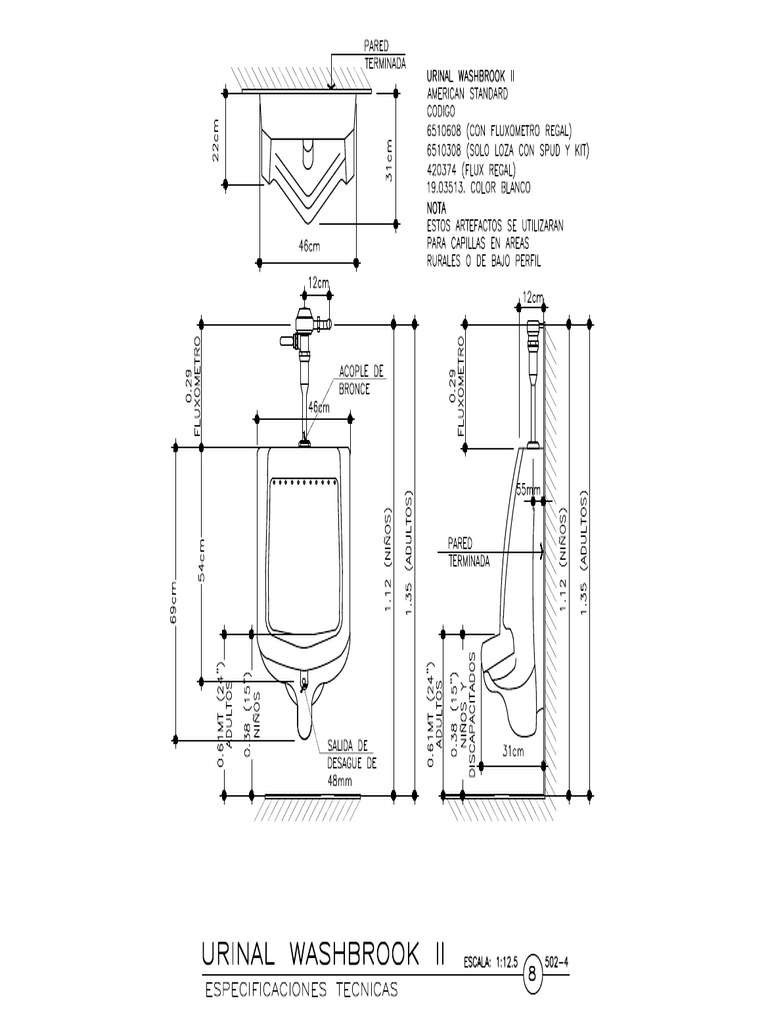 Urinal Washbrook | PDF