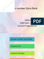 Pertemuan 4 - Sumber-Sumber Dana Bank