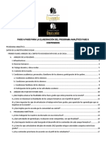 Paso A Paso para La Elaboracion Del Programa Analitico