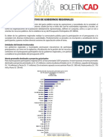 Presupuesto Participativo de Gobiernos Region Ales