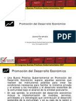 Promoción del Desarrollo Económico - GP