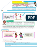 DIA 3 Escribo Un Texto de Opinión Sobre El Uso de Las Tecnologías de La Información y La Comunicación en Nuestras Vidas