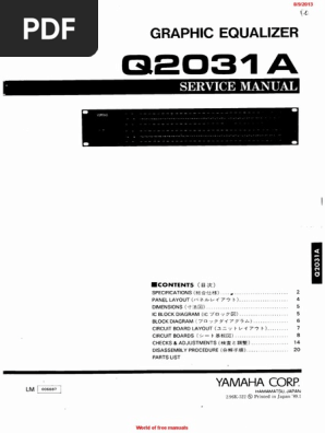 Amazon.co.jp: YAMAHA ヤマハ Q2031A 31バンドグラフィック