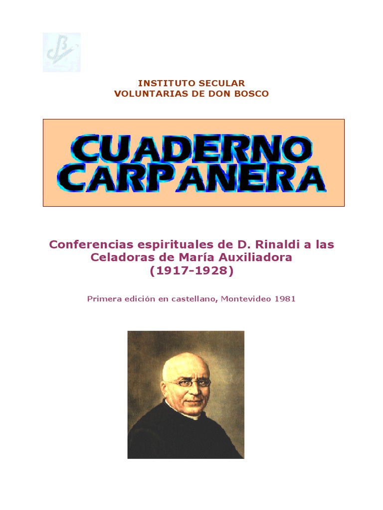 28.a - Cuaderno Carpanera - Felipe Rinaldi | PDF | eucaristía | Oración