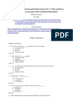 Data Abstraction and Problem Solving With C Walls and Mirrors 7th Edition by Carrano Henry ISBN Test Bank