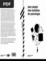 Jean Piaget. Seis Estudios de Psicología