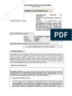 TDR Elaboracion Expediente Tecnico