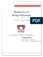 Detailed Level Design Document: Smart Voting System