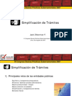 Simplificación de Trámites