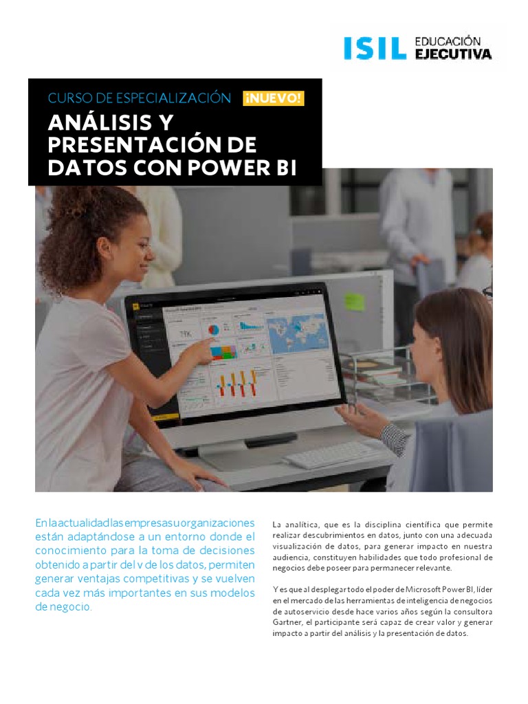Curso Power BI: Análisis y Visualización | PDF | Inteligencia de ...
