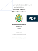 Informe de Parasitologia Recoleccion de Muestras