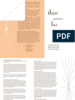 Dejar Penetrar La Luz-Folleto