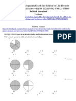 Developmental Math 3rd Edition by Lial Hornsby Ginnis Salzman and Hestwood ISBN Test Bank