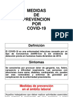 Medidas de Prevencion Por Covid-19