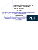 Developmental Mathematics 3rd Edition by Martin Gay ISBN Test Bank
