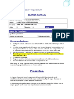 EXAMEN PARCIAL LOGISTICA INTERNACIONAL 2023-1 Con Rublica